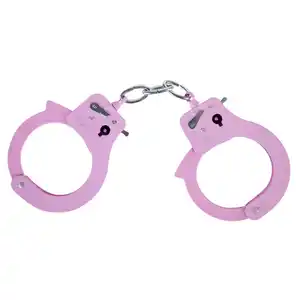 Handschellen - inkl. Schlüsseln - pink