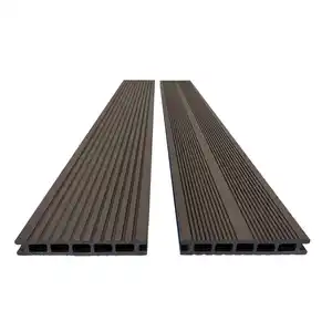 5m² WPC Terrassendiele mit Zubehör – Braun