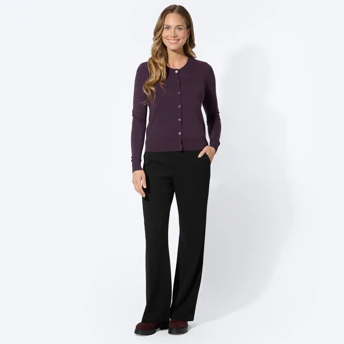 Bild 1 von Damen-Hose mit breitem Bund