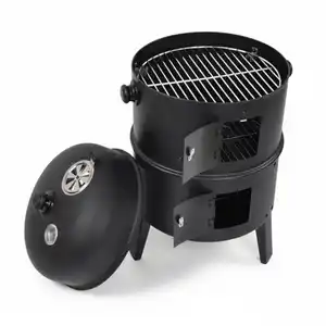3-in-1 Räuchergrill vertikal, ca. 40 x 80 cm
