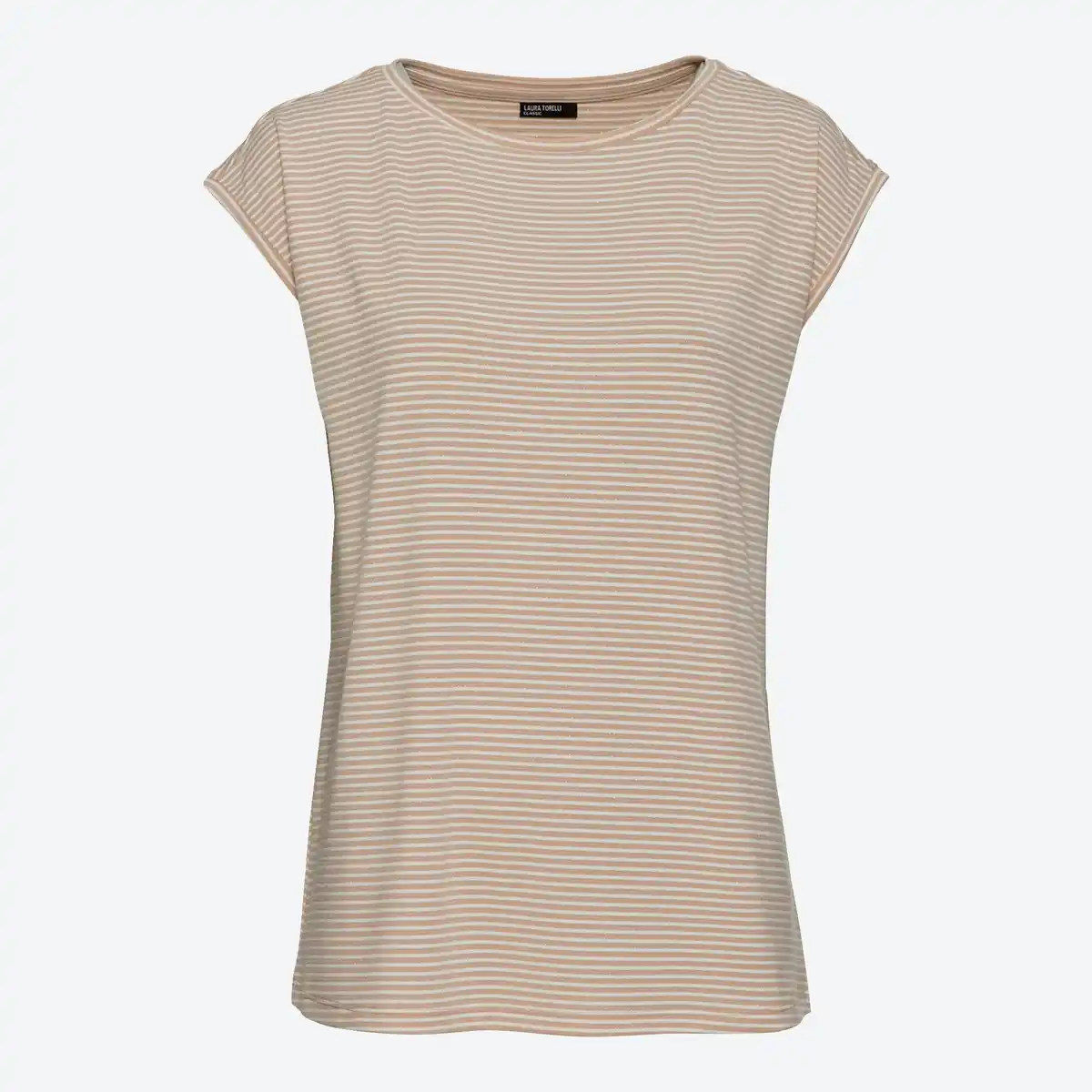 Bild 1 von Damen-T-Shirt mit Rundhalsausschnitt
