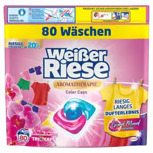 WEISSER RIESE Waschmittel XXL, Color Caps Orchidee