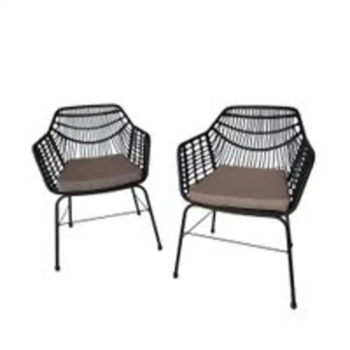Bild 4 von HOME DELUXE Gartenstuhl inkl, Sitzkissen TARA - 2er Set