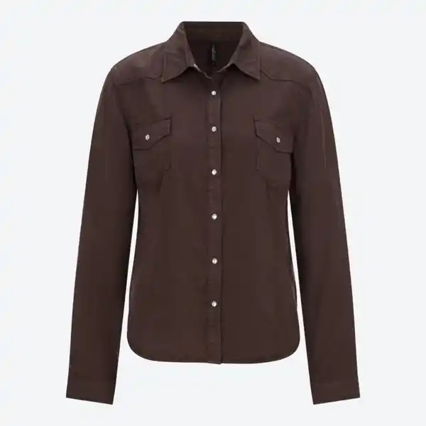 Bild 2 von Damen-Jeansbluse aus Lyocell