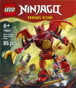 LEGO 71851 Kais Drachen-Mech Battle Set