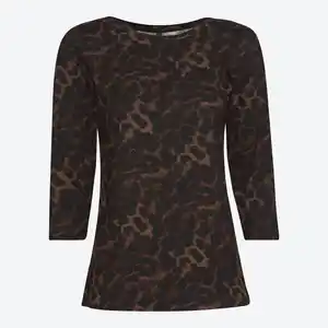 Damen-Langarmshirt mit U-Boot-Ausschnitt