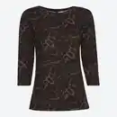 Bild 1 von Damen-Langarmshirt mit U-Boot-Ausschnitt