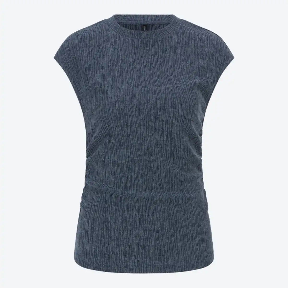 Bild 2 von Damen-T-Shirt mit seitlicher Raffung