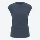 Bild 3 von Damen-T-Shirt mit seitlicher Raffung