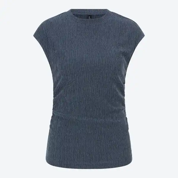 Bild 3 von Damen-T-Shirt mit seitlicher Raffung