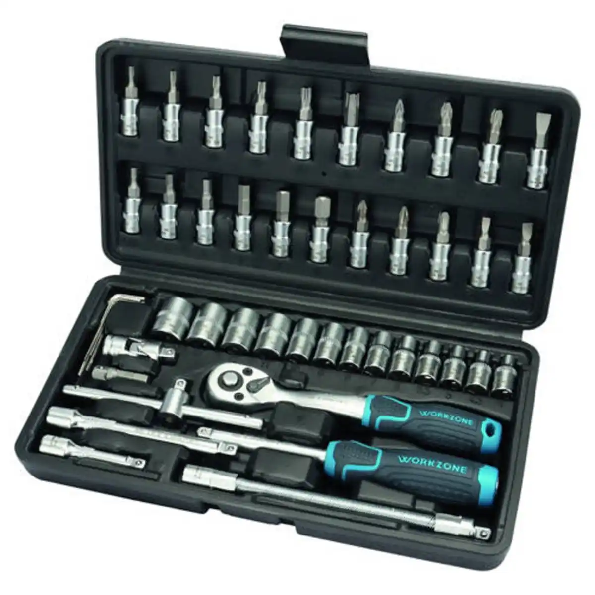Bild 1 von WORKZONE Steckschlüssel-Set, 47er-Set
