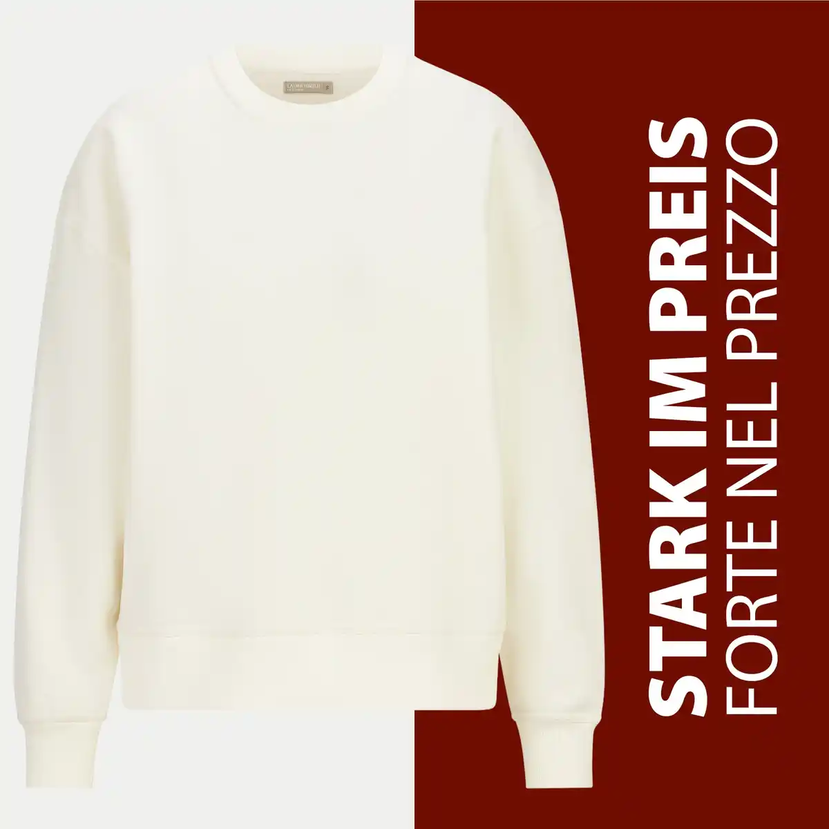 Bild 1 von Damen-Oversized-Sweatshirt mit Aufdruck
