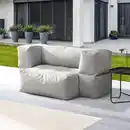 Bild 1 von Home Deluxe Outdoor Sitzsack HEAVEN - Hellgrau