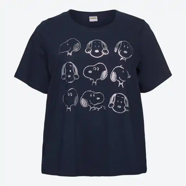 Bild 2 von Snoopy Damen-T-Shirt, große Größen