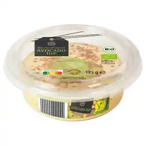 WONNEMEYER Bio-Hummus mit Topping 175 g, Avocado