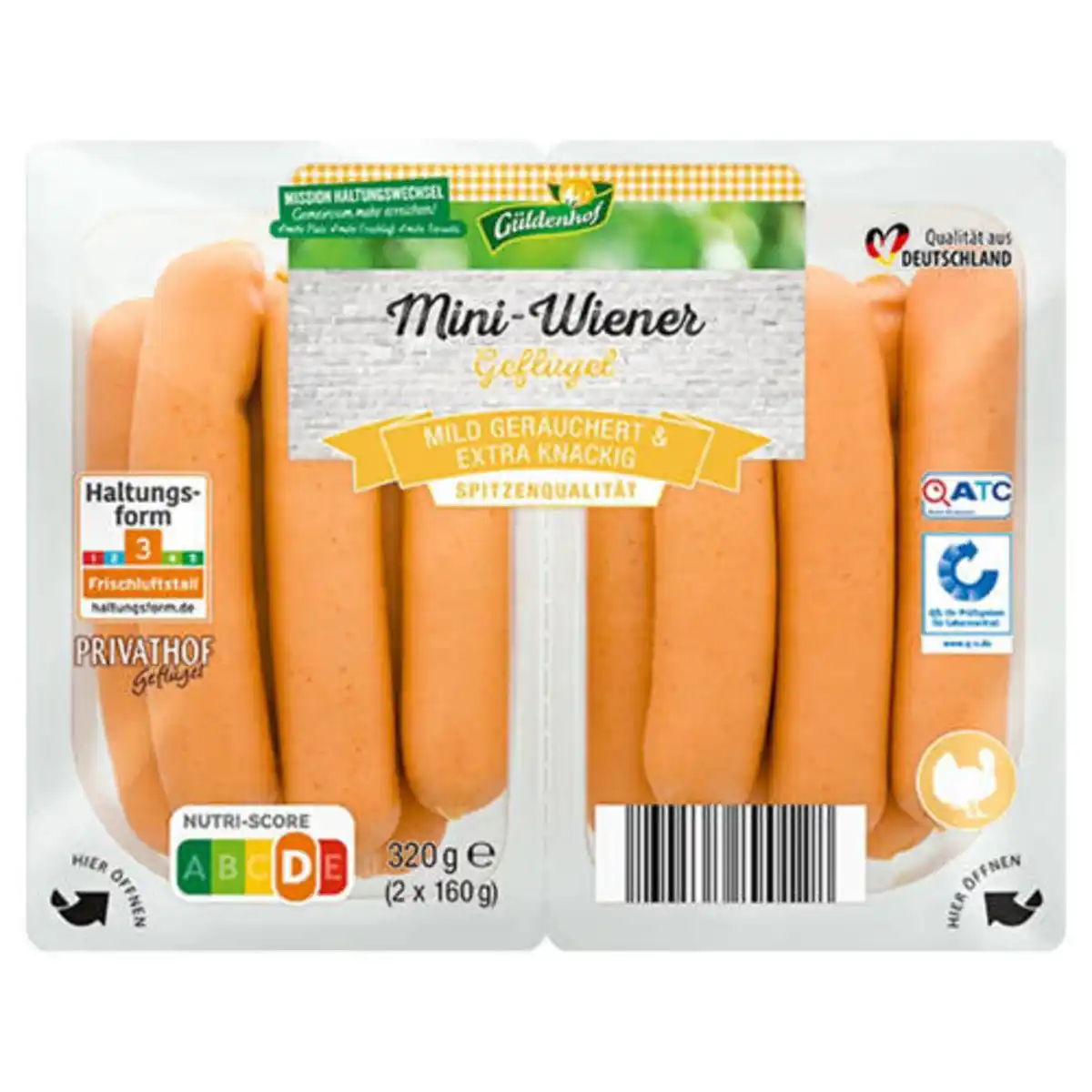 Bild 1 von Mini Wiener 320 g, Geflügel