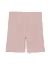 Bild 3 von Figurfreundliche Radlerhose mit hoher Taille, leicht figurformend, Baumwolle beige