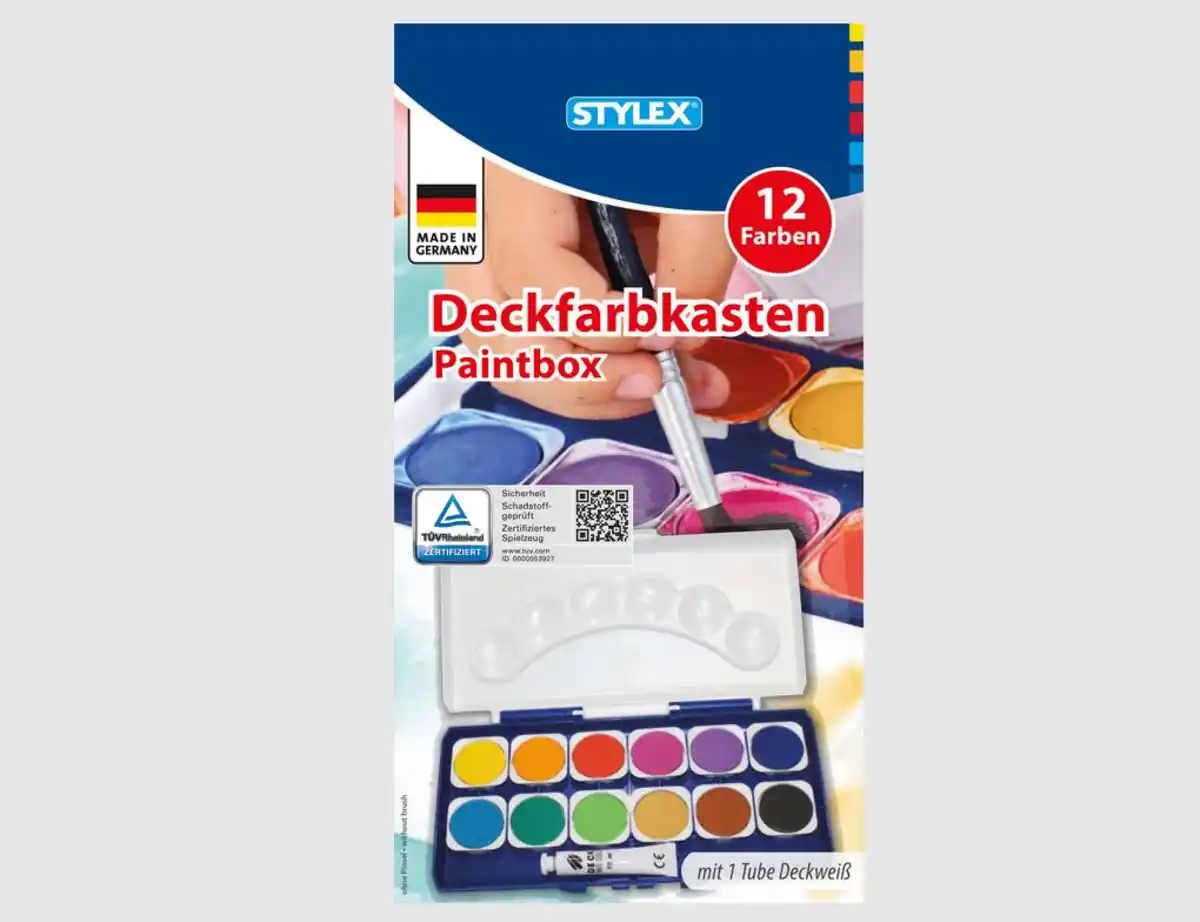 Bild 1 von Farbkasten 12er mit Deckweiß