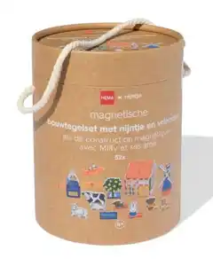 Miffy magnetische Baukacheln mit Freunden 52-teilig