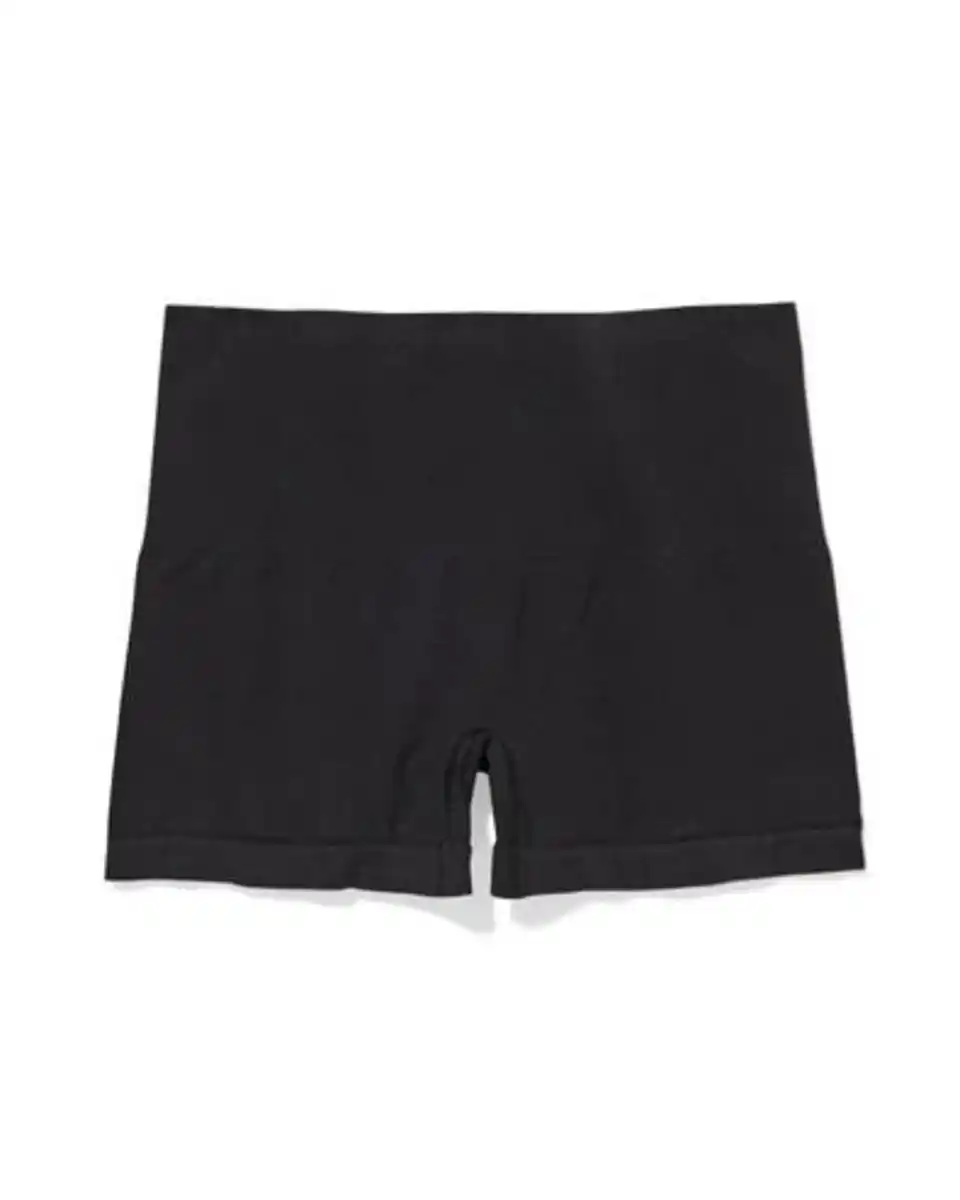Bild 2 von Figurfreundlicher Shortie, nahtlos, aus Baumwolle schwarz