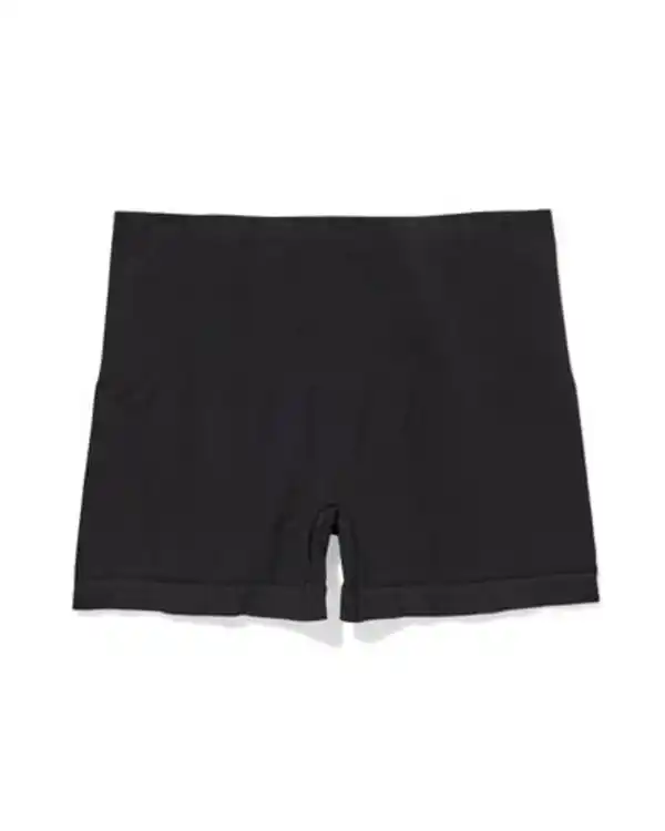 Bild 2 von Figurfreundlicher Shortie, nahtlos, aus Baumwolle schwarz