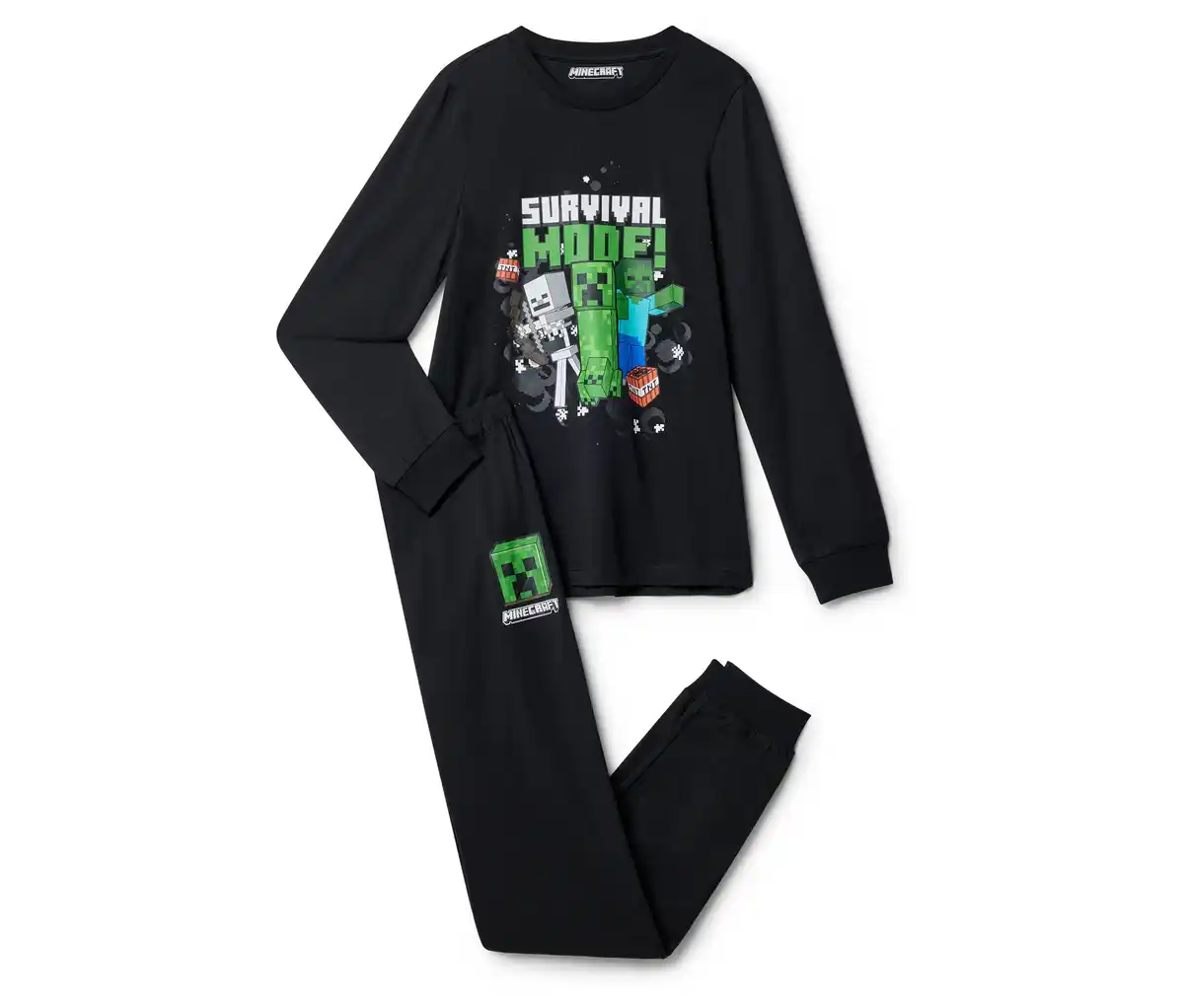 Bild 1 von MINECRAFT Kinder-Pyjama