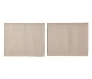 2 Verdunkelungs-Halbgardinenschals