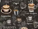 Bild 1 von Selbstklebende Vliestapete Kaffee Schwarz