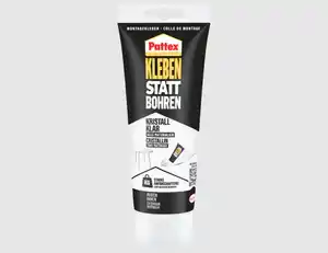 Pattex Kleben statt Bohren Kristallklar