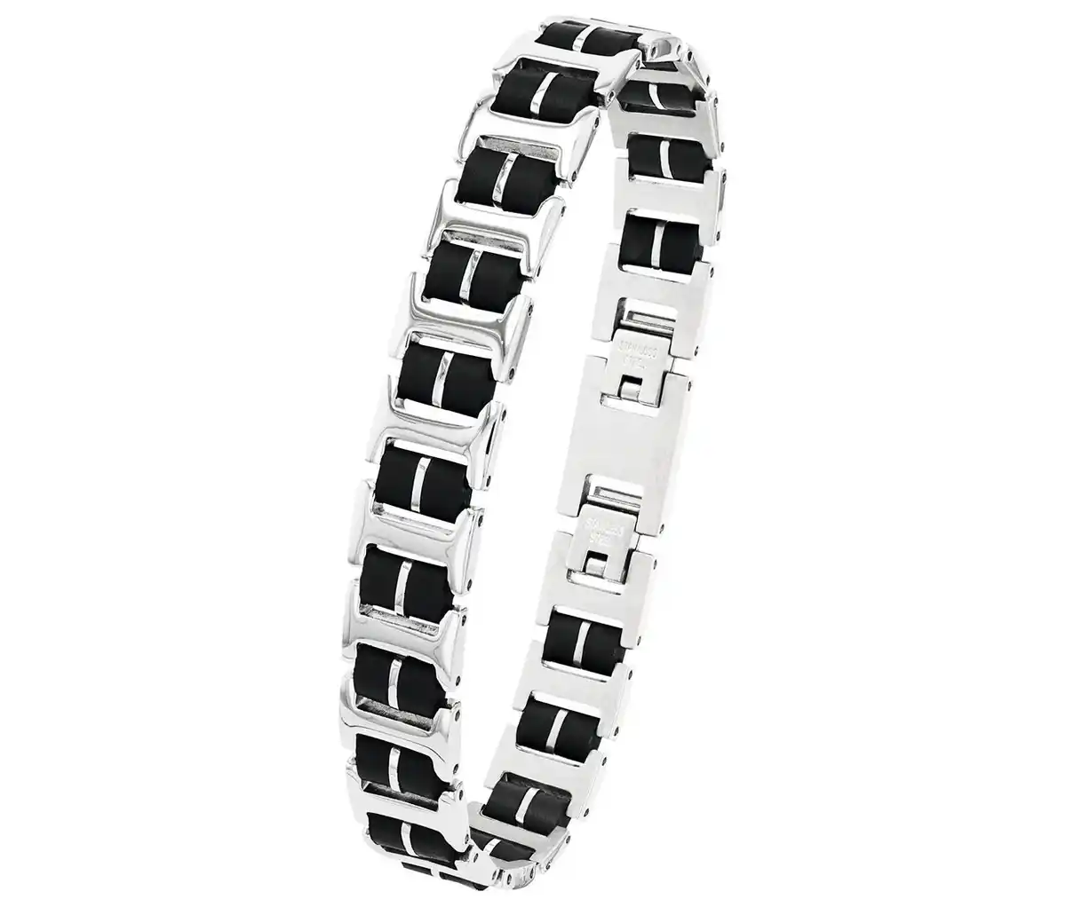 Bild 1 von Amor Edelstahl Herren-Armschmuck »Kautschuk«
