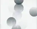 Bild 1 von Vliestapete Kreise Grau