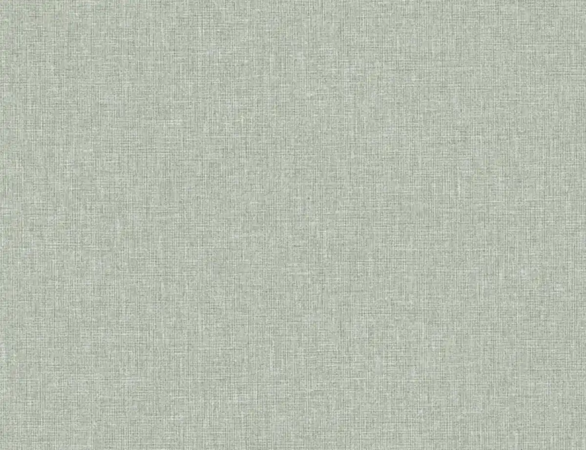 Bild 1 von Papiertapete Textiloptik fein Hellgrün