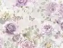 Bild 1 von Papiertapete Blumen Aquarell Rosé, Creme