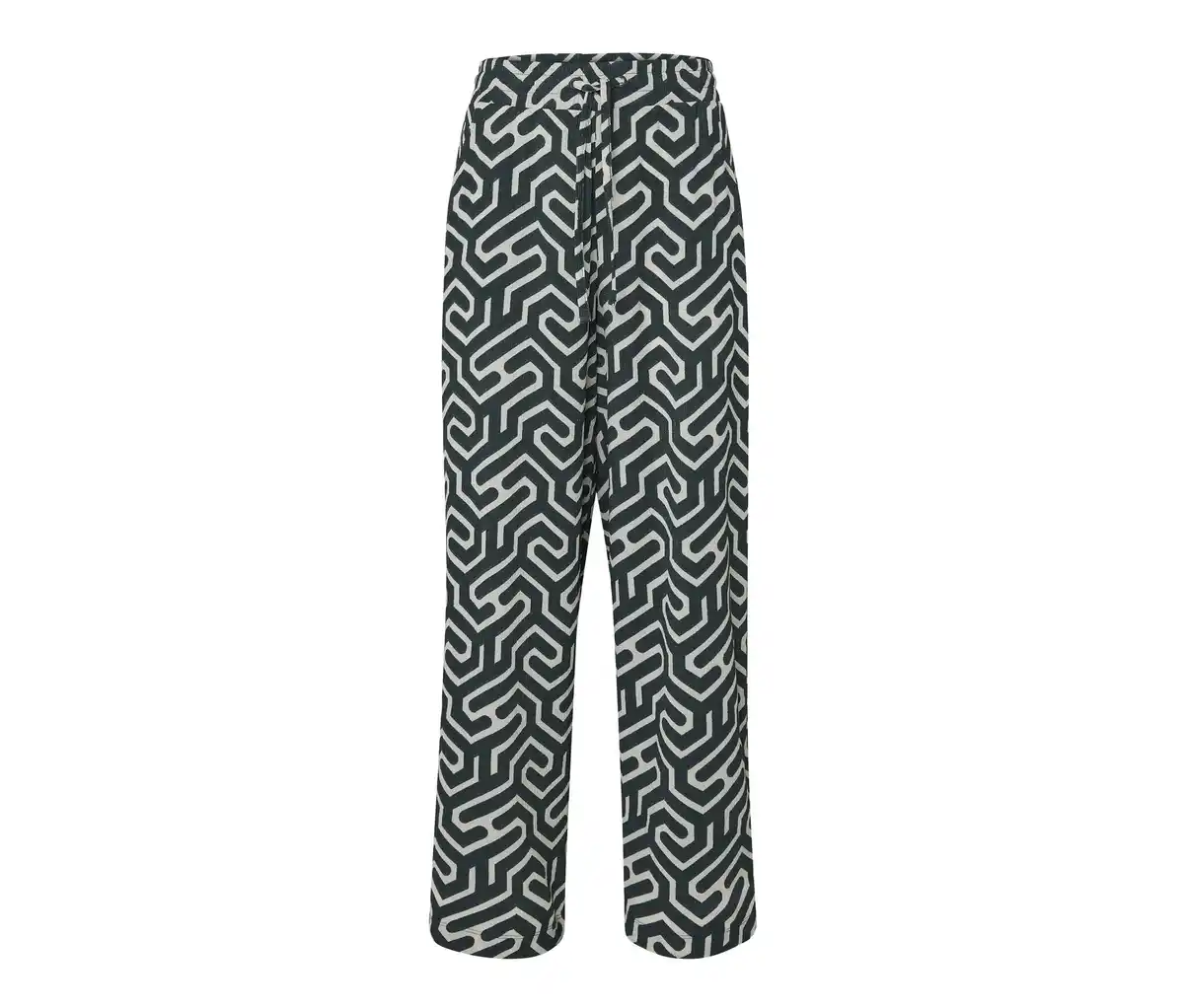 Bild 1 von Bedruckte Schlupfhose in Crinkle-Optik