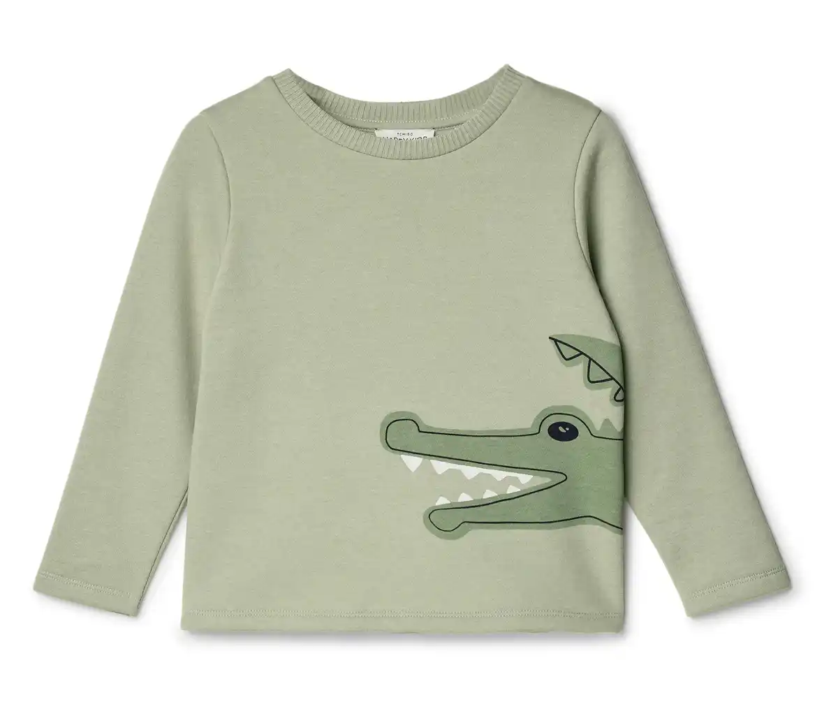 Bild 1 von Kinder-Sweatshirt mit Krokodil-Print