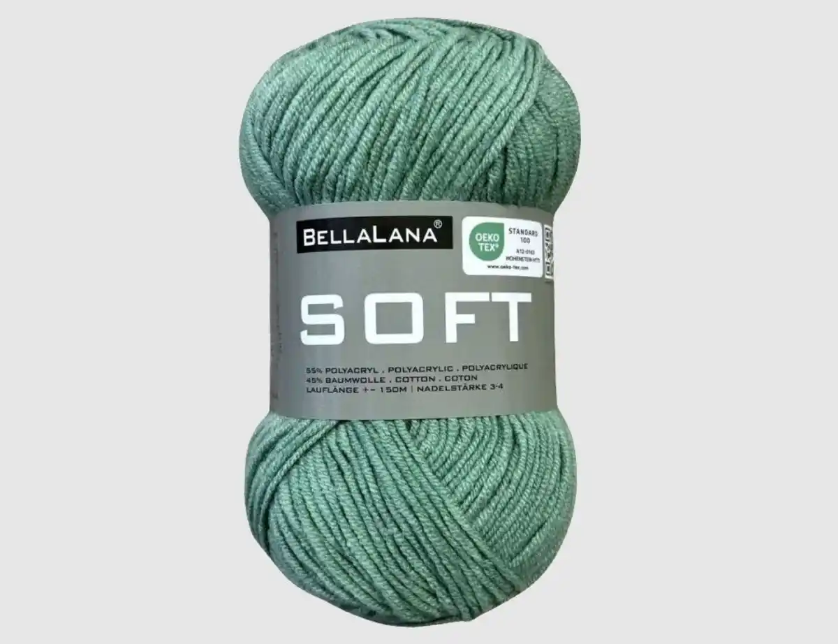 Bild 1 von Strickgarn BellaLana Soft Smaragd