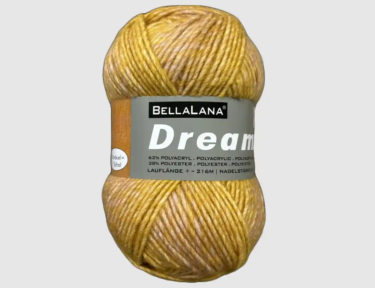 Bild 1 von Strickgarn BellaLana Dream Senf