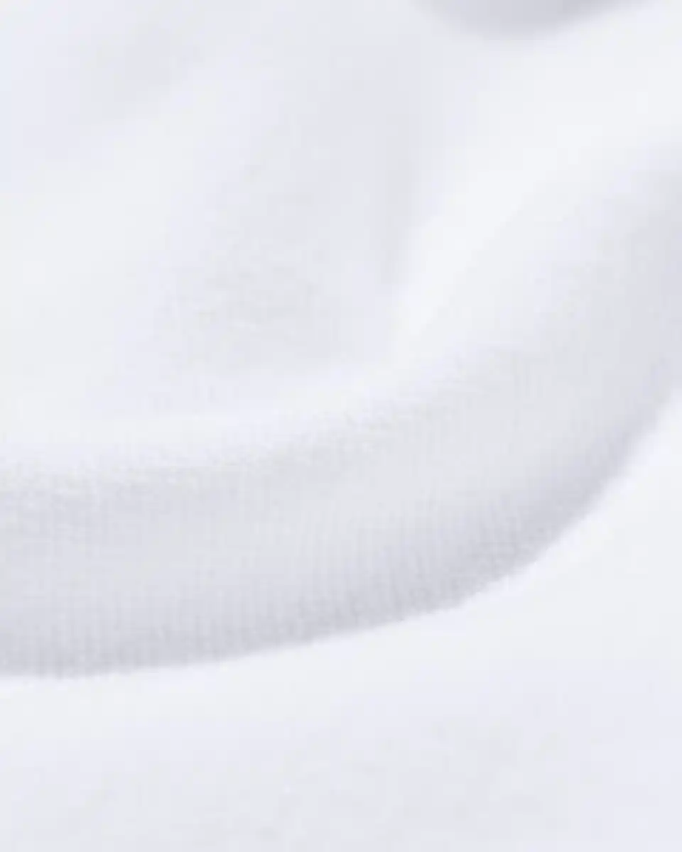 Bild 4 von Figurfreundliche Radlerhose mit hoher Taille, leicht figurformend, Baumwolle weiß