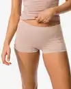 Bild 1 von Damen-Boxershorts, nahtlos, aus Mikrofaser beige