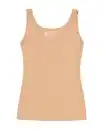 Bild 2 von Mittelstark figurfreundliches Damenhemd beige