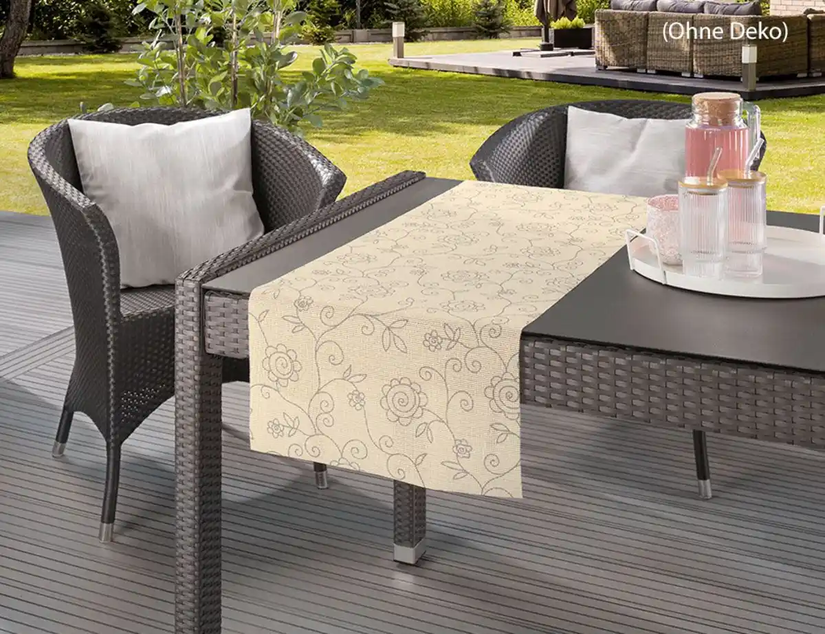 Bild 1 von Tischläufer Emden Ranke Beige 40x150cm