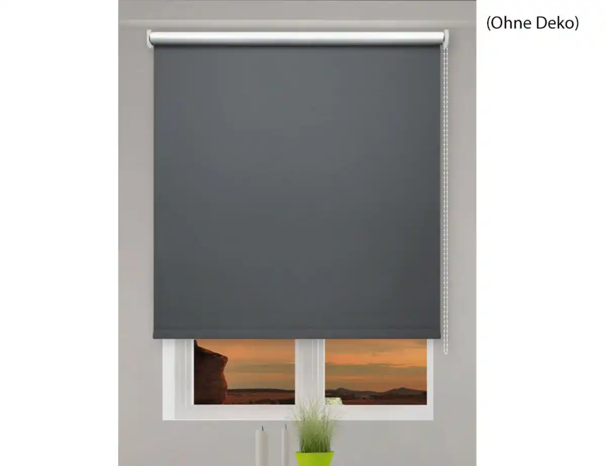 Bild 1 von Verdunkelungsrollo Uni Anthrazit