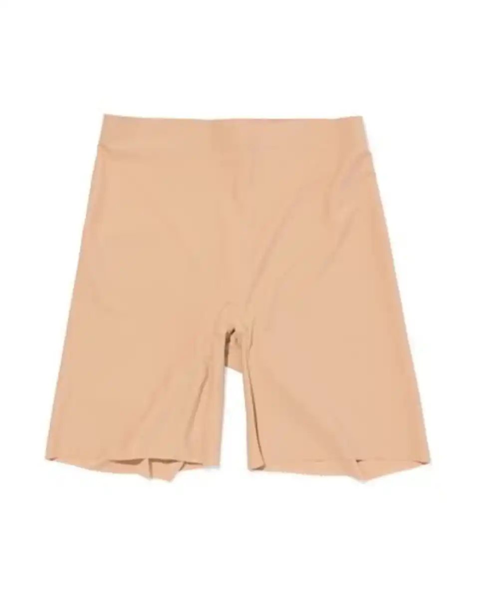 Bild 3 von Mittelstark figurfreundliche Radlerhose mit hoher Taille beige