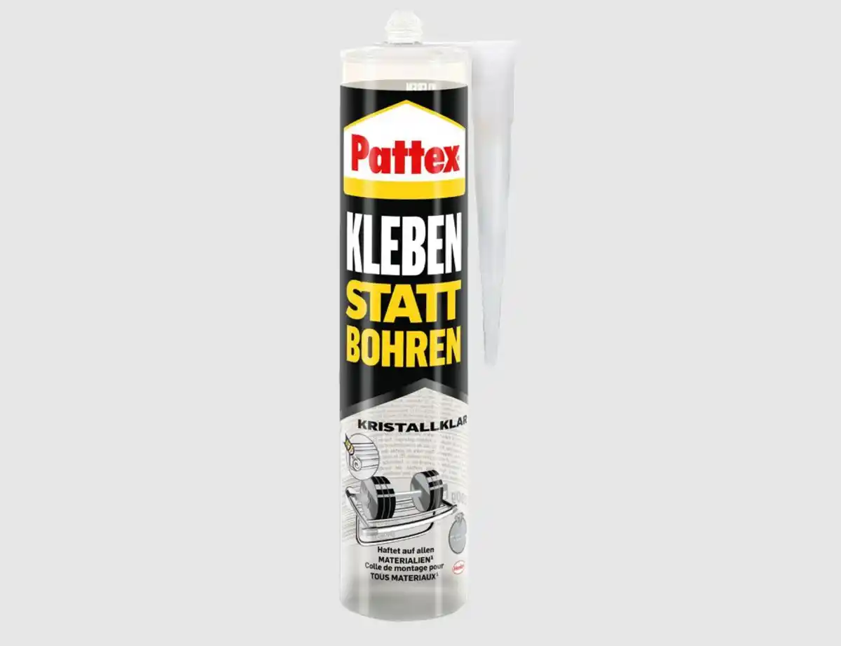 Bild 1 von Pattex Kleben statt Bohren Kristallklar 290g