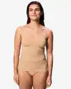 Bild 1 von Mittelstark figurfreundliches Damenhemd beige