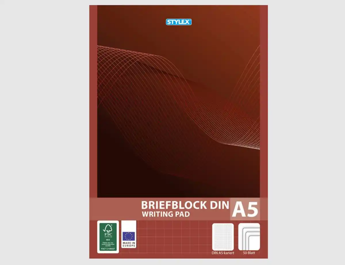Bild 1 von Briefblock kariert