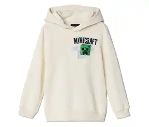 MINECRAFT Kinder-Hoodie mit angerauter Innenseite