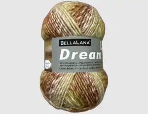 Strickgarn BellaLana Dream Rost gemustert