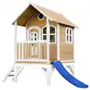 Bild 1 von Spielhaus, Blau, Braun, Weiß, Holz, Hemlocktanne, 287x231x191 cm, EN 71, CE, FSC 100%, Outdoor Spielzeug, Spielhäuser