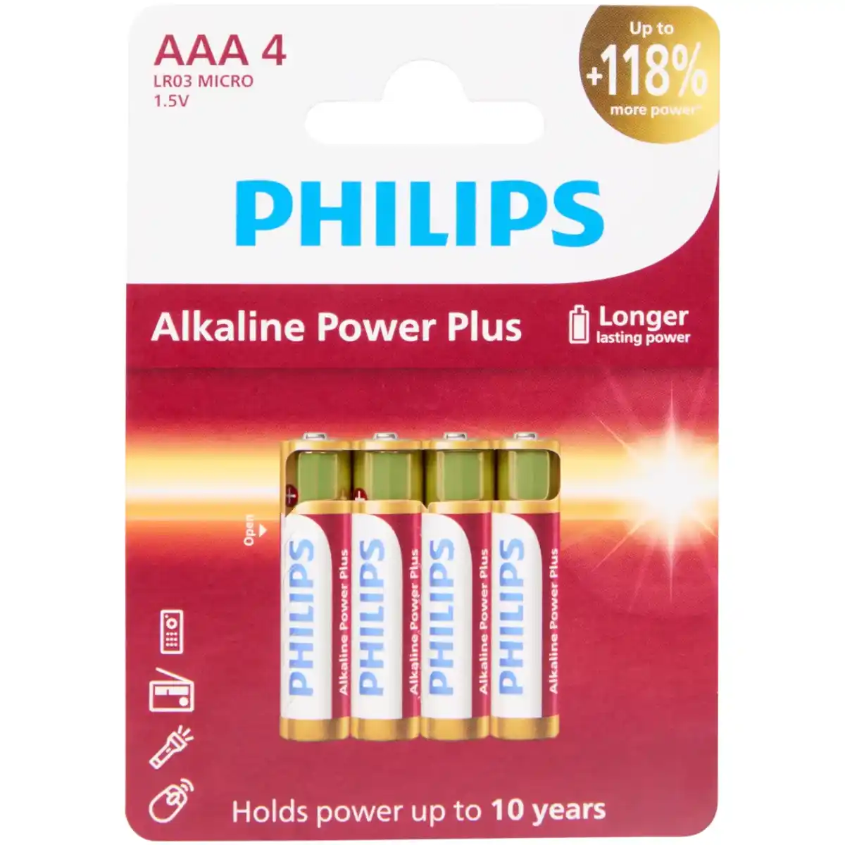 Bild 1 von Philips Batterien AAA